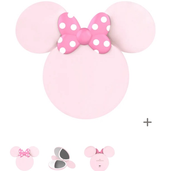 Impressions Vanity Minnie Mouse Compact Mirror - Picture 1 of 2